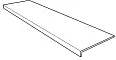 Gres de Aragon Ступень фронтальная Selena Anti-Slip Rect. Mocca 31,5x120