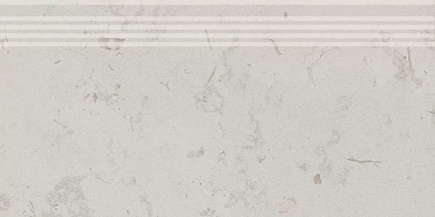 Фото Ступень DD205320R\GR Про Лаймстоун серый светлый натуральный обрезной 60х30 Россия