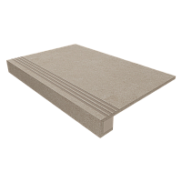 Фото Ступень комплект Luna Beige LN01 33x120 неполированная+Подступенок 14.5x120