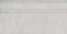 Фото Плинтус Монте Тиберио серый глянцевый обрезной 20x40x1,6 (FME028R)