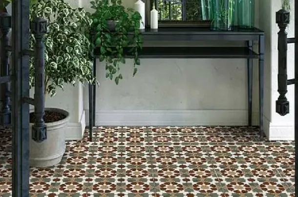 Фото Керамогранит NiceKer Poole Black Pre-cut Satin 45,2x45,2 Испания