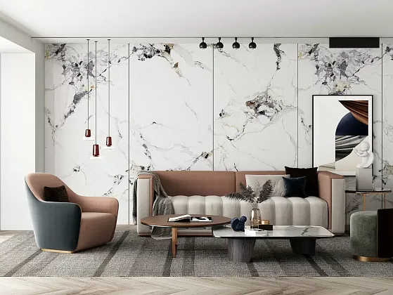 Фото Керамогранит Breccia Bianco 120x240 (NTT3310P) Китай