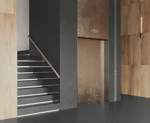 Фото Керамогранит Laparet Sandstone Graphite Pro Графитовый Матовый R10Gr Str Cb 60Х120 Индия