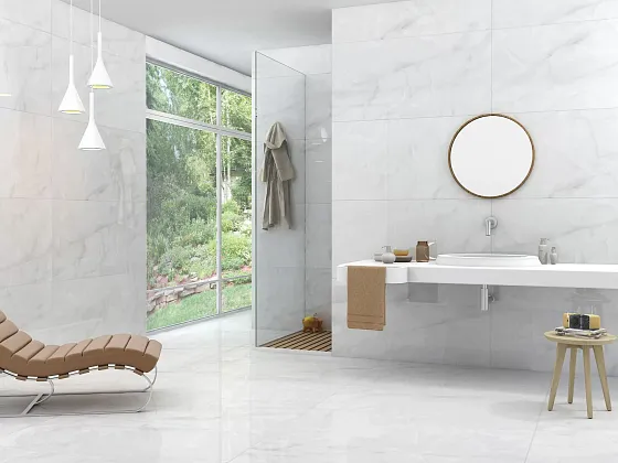 Фото Керамогранит Asia Onyx Herman Silver Glossy 60x120 Индия
