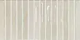 керамическая плитка DNA Tiles 133471 Flash Bars Ivory 12,5x25