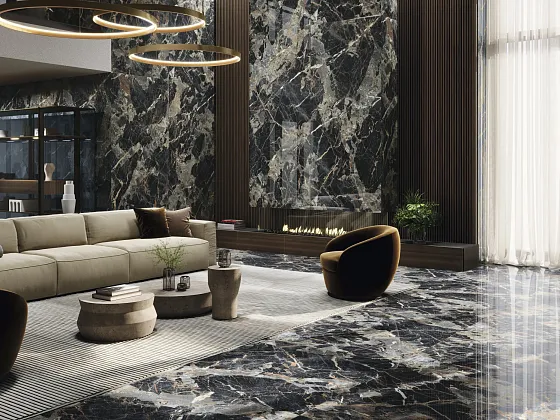 Фото Керамогранит Benadresa Dubai Luxury Pulido Rect 60x120 Испания