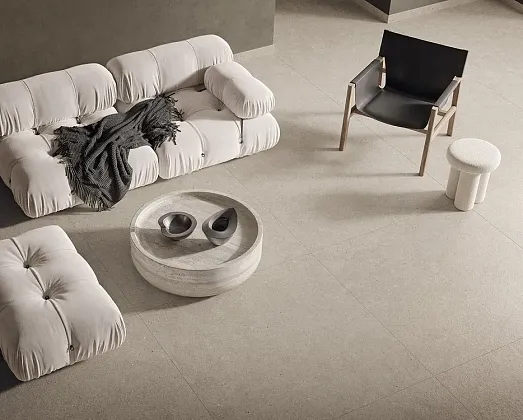 Фото Керамическая плитка FAP Ceramiche fTXI Materia Pura Tortora Brillante RT 30,5x91,5 Италия