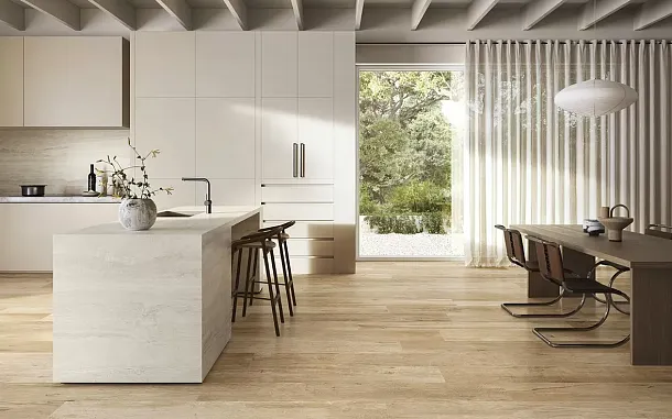 Фото Керамогранит Sant Agostino Yorkwood Walnut 20x120 Италия
