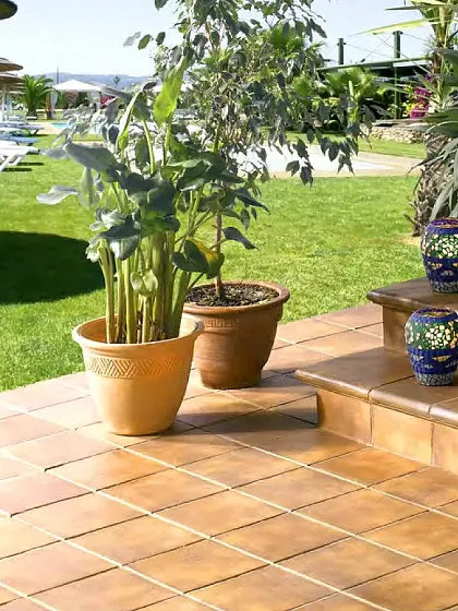 Фото Клинкерная плитка 901212 Malta Peldano ступень фронтальная 24.4x32.8 Испания