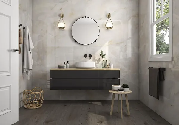 Фото Керамогранит Pamesa Cr.Sardonyx Cream Compacglass 60x120 Испания
