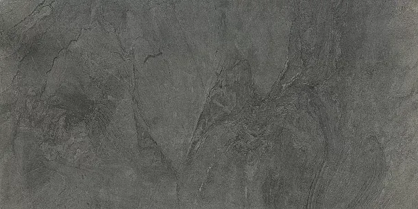 Фото Керамогранит Kutahya Seramik Atlantis Anthracite Parlak Nano Rectified 60x120 Турция