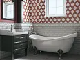 Бордюр BLD037 Багет Клемансо зеленый темный 15*3