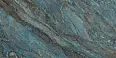 Керамогранит Laparet Beam Turquoise бирюзовый лаппатированный шайн 60х120