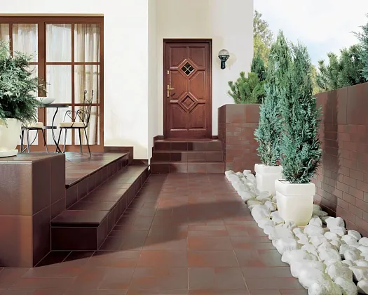 Фото Ступень Paradyz Cloud Brown Kapinos Stopnica Prosta B1a 30x33 Польша