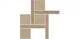 Фото Kerama Marazzi Декор Альберони 1 наборный бежевый матовый обрезной 27,5x27,5x0,9 (T056\SG643620)
