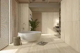Фото Керамогранит Eternal ETSTN1330MT60120 Travertine Ice Matt 60x120