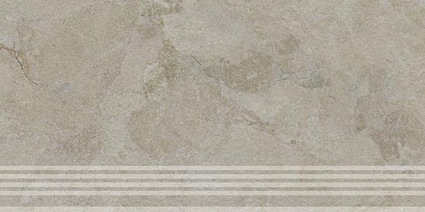 Фото Ступень Kerama Marazzi Сплит бежевый матовый обрезной 30x60x0,8 (KM6060G1261R8GRF) Россия