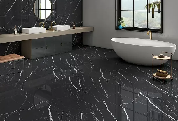 Фото Керамогранит Ennface ENMAR8004HG80160 Amalgam High Glossy 800x1600x9 Индия