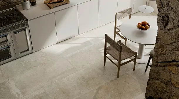 Фото Керамогранит Rondine Group J92110 Windsor Ivory Ret 40,6x60,9 Италия