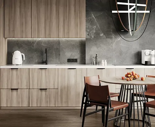 Фото Керамогранит Laparet Lp6060G0011R Samos Graphite Графит Матовый 60Х60 Россия