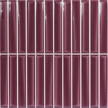 Фото керамическая плитка Monopole Melody Bordeaux 20x20 Испания