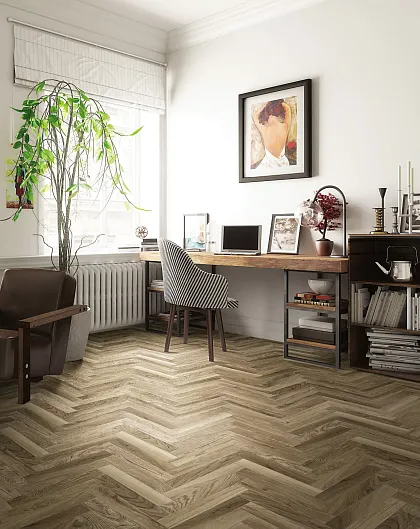 Фото Керамогранит 1058453 Alaska White 6.5x40 Италия