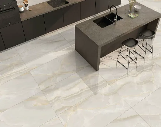 Фото Керамогранит Stubay Onyx Crema Полированный 60х60 Индия