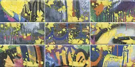 Фото Панно OS\A58\9x\19060 Граффити 89.1*20