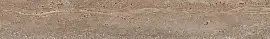 Фото Kerama Marazzi Плинтус Про Травертин коричневый светлый матовый обрезной 60x9,5x0,9 (KM6060G0891RBT6)