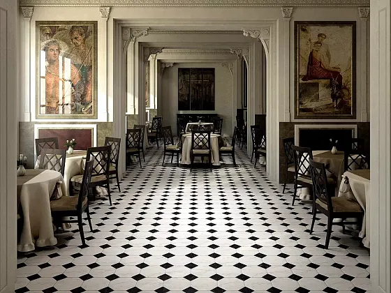 Фото Керамогранит SG240500N Сансеверо черный 24х24 Россия