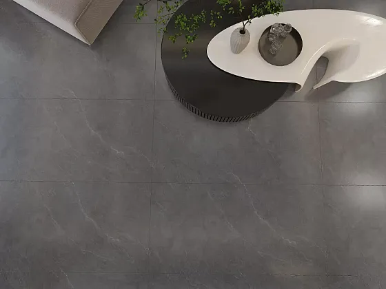 Фото Керамогранит Cateye Dark Grey Grains Soft-Polished Mould 60x120 (BHW-0024) Китай