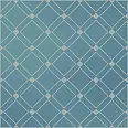 Декор Бахия 1 бирюзовый глянцевый 9,8x9,8x0,7 (KMD3STA016GN)