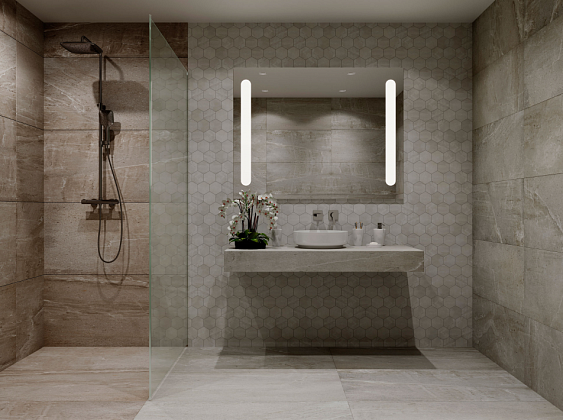 Фото Керамогранит Kailas Ivory KA00 неполированный 60x120 Россия