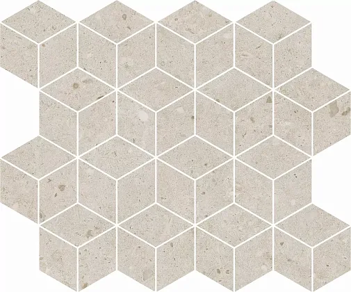 Фото Декор T017\14054 Риккарди мозаичный бежевый матовый 45x37,5 Россия
