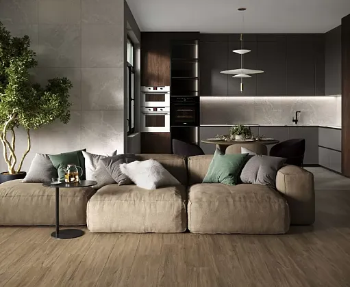 Фото Керамогранит K952693R0001LPE0 Tabula Beige бежевый 20х80 Россия