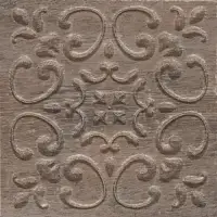 Фото Декор STG\C481\SG1550 Браш Вуд коричневый тёмный 9.9х9.9