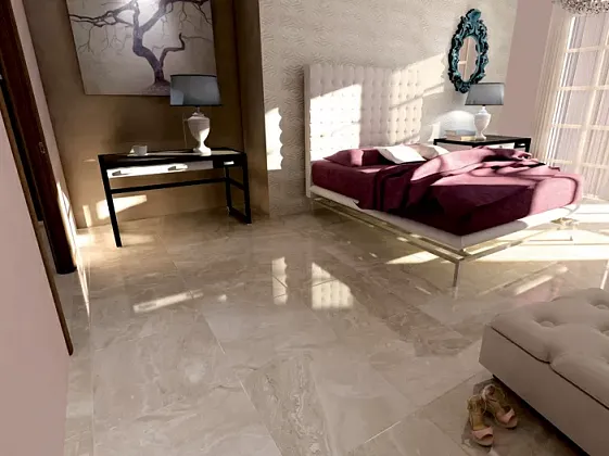 Керамогранит Pav. FONTANA LUX CREAM 60x60 для гостиной, для ванной, для спальни, для прихожей Фото Керамогранит Pav. FONTANA LUX CREAM 60x60 Испания