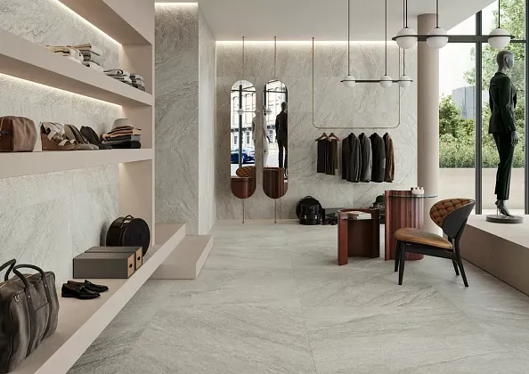 Фото Керамогранит Imola Ceramica VIBES 9018W RM R10 90x180 Италия