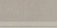 Ступень Kerama Marazzi Пунтум серый светлый матовый обрезной 30x60x0,8 (KM6060G1191R8GRF)