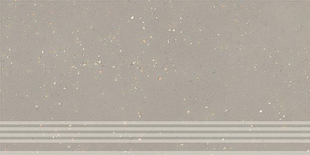Фото Ступень Kerama Marazzi Пунтум серый светлый матовый обрезной 30x60x0,8 (KM6060G1191R8GRF) Россия