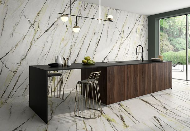 Calacatta ArkLam (Испания) для гостиной,  для ванной,  для общественных помещений Коллекция Calacatta ArkLam
