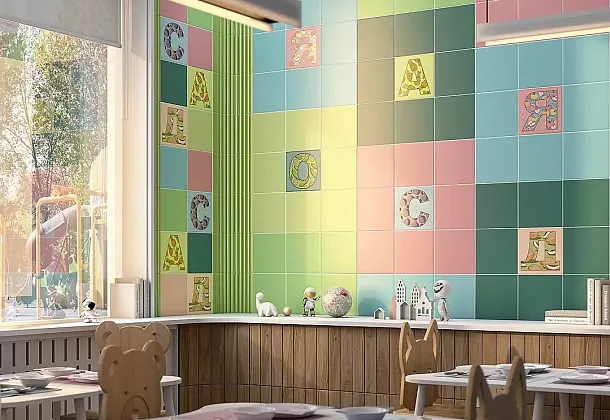 Сад-огород Kerama Marazzi (Россия) для кухни,  для детской комнаты Коллекция Сад-огород Kerama Marazzi