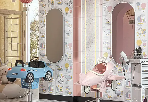 Бон Вояж Kerama Marazzi (Россия) для детской комнаты Коллекция Бон Вояж Kerama Marazzi