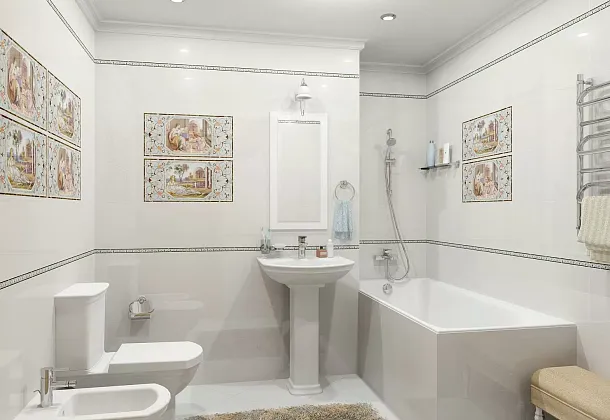 Calacatta Eletto Ceramica (Россия) для ванной,  для туалета Коллекция Calacatta Eletto Ceramica