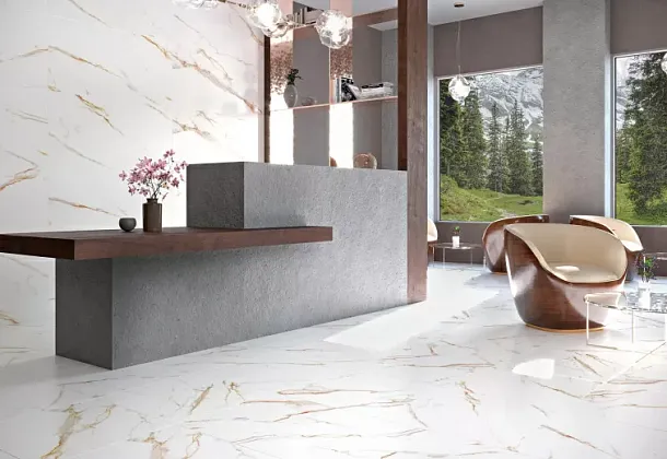 Коллекция Venato Calacatta Gold Laparet
