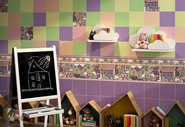 Городок Kerama Marazzi (Россия) для детской комнаты Коллекция Городок Kerama Marazzi