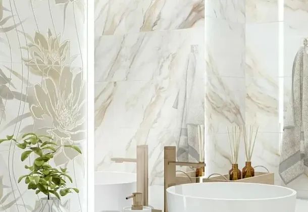 Calacatta Oro Eletto Ceramica (Россия) для ванной,  для туалета Коллекция Calacatta Oro Eletto Ceramica