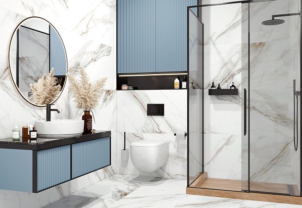 Calacatta Andrea Delacora (Узбекистан) для гостиной,  для кухни,  для ванной,  для туалета,  для прихожей,  на теплый пол Коллекция Calacatta Andrea Delacora