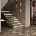 Wood Latina Brown Chevron M Laparet