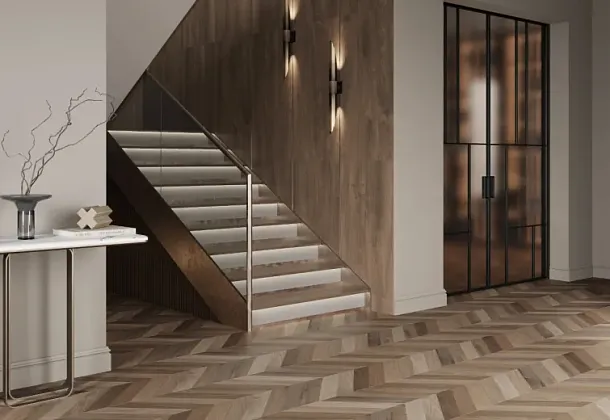 Коллекция Wood Latina Brown Chevron M Laparet